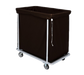 Forbes Industries Laundry Cart w/ (12) Bushel Capacity - Black Cloth Bag, Steel Frame (1112)-cityfoodequipment.com