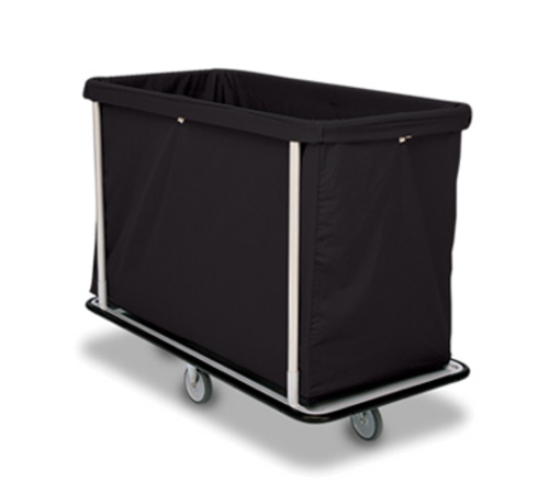 Forbes Industries Laundry Cart w/ (15) Bushel Capacity - Black Cloth Bag, Steel Frame (1120)-cityfoodequipment.com