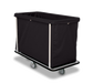 Forbes Industries Laundry Cart w/ (15) Bushel Capacity - Black Cloth Bag, Steel Frame (1120)-cityfoodequipment.com