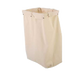 Forbes Industries Housekeeping Bag w/ Snap Flaps - 21"W x 10"D x 34"L, Canvas, Natural (18-CV)-cityfoodequipment.com