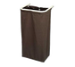 Forbes Industries Housekeeping Bag w/ Loops & Snaps - 18"W x 12"D x 26"L, Cloth, Brown (21-CL)-cityfoodequipment.com