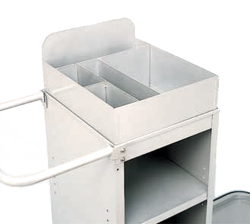 Forbes Industries Top Tray Organizer w/ (5) Divided Compartments for 18"W x 18"D Steel Cabinets (2334-C)-cityfoodequipment.com