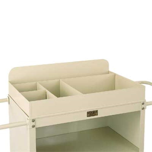 Forbes Industries Top Tray Organizer w/ (5) Divided Compartments for 24"W x 18"D Steel Cabinets (2334-D)-cityfoodequipment.com