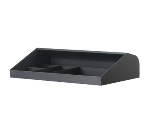 Forbes Industries Top Tray Organizer w/ Privacy Panel for Plastic Carts (2360)-cityfoodequipment.com
