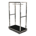 Forbes Industries Luggage Cart w/ 44"L x 25 1/2"W x 72"H, Polished Steel (2505DB)-cityfoodequipment.com
