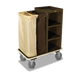 Forbes Industries Housekeeping Cart w/ (3) Shelves - 18"W x 18"D x 36"H, Steel (2261)-cityfoodequipment.com