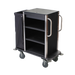 Forbes Industries Housekeeping Cart w/ (3) Shelves - 42 1/2"W x 21 1/2"D x 46 1/2"H, Plastic (2280)-cityfoodequipment.com