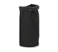 Forbes Industries Housekeeping Bag w/ Fold Over Top & Snaps - 18"W x 12"D x 36"L, Nylon, Black (25-E)-cityfoodequipment.com