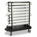Forbes Industries Transport Cart for Stanchions - 50"L x 25"W x 57"H, Steel (2799)-cityfoodequipment.com
