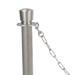 Forbes Industries 5 ft Stainless Steel Chain w/ Snap Hooks (2788-5)-cityfoodequipment.com