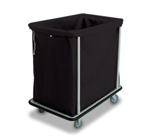 Forbes Industries Drawstring Laundry Bag w/ Square Bottom for 1112 Laundry Cart - Cloth, Brown (30-CL)-cityfoodequipment.com