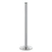 Forbes Industries 48"H Portable Crowd Control Stanchion Post - 14" Weighted Base, Steel w/ Chrome Finish (2789-CH)-cityfoodequipment.com