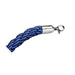 Forbes Industries 6 ft Twisted Rope w/ Chrome Snap Hooks, Blue (2758R-6-BL)-cityfoodequipment.com