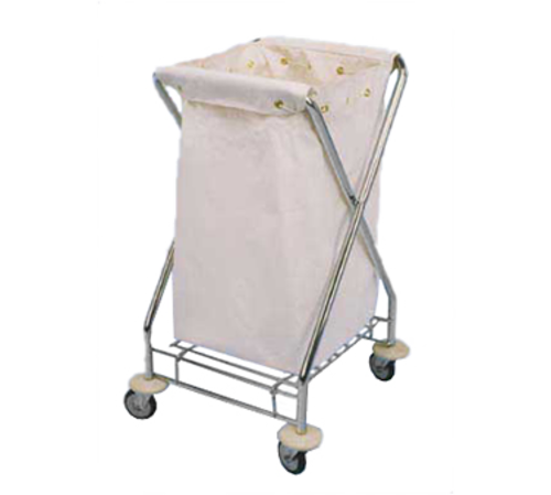 Forbes Industries Drawstring Laundry Bag w/ Square Bottom for 1128 Laundry Cart - Cloth, Natural (32-CV)-cityfoodequipment.com