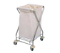 Forbes Industries Drawstring Laundry Bag w/ Square Bottom for 1128 Laundry Cart - Cloth, Natural (32-CV)-cityfoodequipment.com