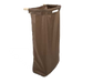 Forbes Industries Housekeeping Bag w/ Fold Over Top & Snaps - 18"W x 8"D x 36"L, Nylon, Brown (46-BN)-cityfoodequipment.com