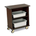 Forbes Industries 2 Level Bussing Cart - Laminate Cabinet (4740)-cityfoodequipment.com