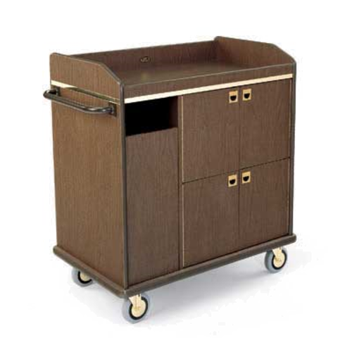 Forbes Industries Bussing Station w/ (4) Compartments & (1) Trash Compartment - Laminate (4757)-cityfoodequipment.com