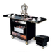 Forbes Industries Coffee/Beverage Cart w/ (3) Shelves & (2) Drop Leaves - Laminate (4790)-cityfoodequipment.com