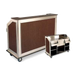 Forbes Industries Mobile Bar w/ (1) Sink & (2) Speed Rails - 63 1/2"L x 27"W x 48"H, Stainless Steel (4865-5)-cityfoodequipment.com