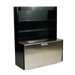 Forbes Industries Mobile Back Bar w/ (2) Doors & (2) Shelf Top Section - 62"L x 23 1/2"W x 78"H, Laminate (4883)-cityfoodequipment.com
