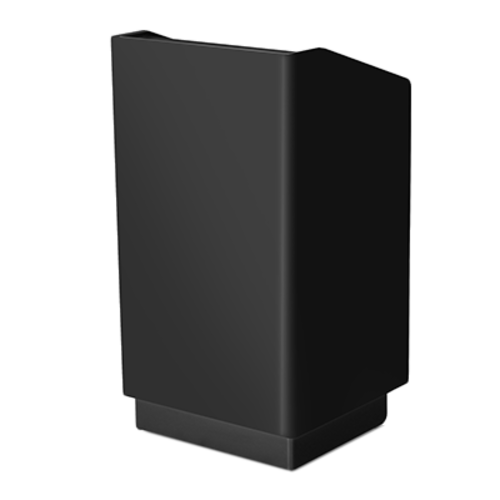 Forbes Industries Floor Podium w/ (2) Shelves - 25 1/2"L x 23 1/4"W x 46 3/4"H, Laminate (4895 MH)-cityfoodequipment.com