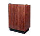 Forbes Industries Floor Podium w/ (2) Shelves - 32"L x 23 1/2"W x 47"H, Laminate (4896 FL2 GUNSTOCK WA)-cityfoodequipment.com