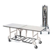 Forbes Industries 6 ft Folding Catering Table w/ Laminate Top & Brushed Stainless Frame (4941)-cityfoodequipment.com