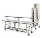 Forbes Industries 8 ft Folding Catering Table w/ Laminate Top & Brushed Stainless Frame (4948)-cityfoodequipment.com