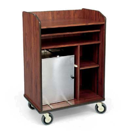 Forbes Industries Room Service Cart w/ (4) Shelves - 31"L x 21"W x 45"H, Laminate (4965)-cityfoodequipment.com