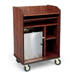 Forbes Industries Room Service Cart w/ (4) Shelves - 31"L x 21"W x 45"H, Laminate (4965)-cityfoodequipment.com