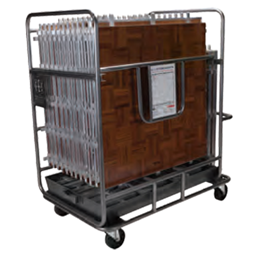 Forbes Industries Transport Cart for Outlok® and Florlok® Dance Floors - 15 ft x 15 ft Panel Capacity, Steel (3298)-cityfoodequipment.com