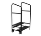 Forbes Industries Stage Stairs w/ (2) Carpeted Treads & 42"H Guard Rails for 16" to 24"H Stages (4192-42)-cityfoodequipment.com
