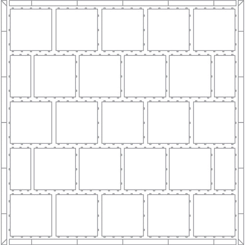 Forbes Industries Florlok® 2 Portable Dance Floor Set - 45 ft x 48 ft, Hardwood w/ Aluminum Frame (3296FK2)-cityfoodequipment.com