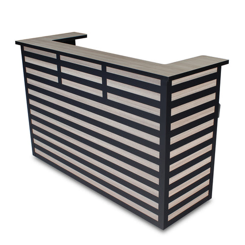 Forbes Industries 72" Portable Bar w/ Laminate Cabinet & Countertop - 26"D x 48"H (4867-6)-cityfoodequipment.com