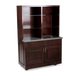 Forbes Industries Mobile Back Bar w/ (2) Doors & (6) Compartment Top Shelf - 48"L x 24"W x 72"H, Wood & Avonite (5868)-cityfoodequipment.com
