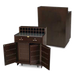 Forbes Industries 34 1/2"W Host/Valet Station w/ Avonite Top - 48 1/2"H, Wood Veneer (5933)-cityfoodequipment.com