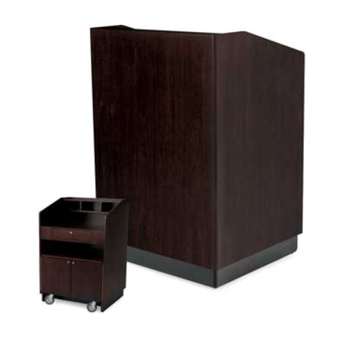 Forbes Industries 36"W Host Station w/ Wood Veneer, 50"H (5937)-cityfoodequipment.com