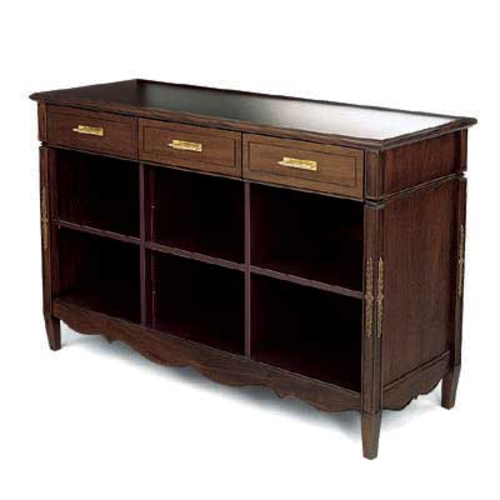Forbes Industries Waiter's Station w/ Laminate Top, Wood Veneer (5984)-cityfoodequipment.com