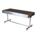 Forbes Industries 60" Mobile Induction Table w/ (2) Left & Right Cooking Units - Glass Cook Top, 120v (5220-5-C2)-cityfoodequipment.com