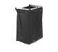 Forbes Industries Housekeeping Bag w/ (5) Loops & Snaps - 12"W x 18"D x 20"L, Nylon, Black (53-NL-E)-cityfoodequipment.com