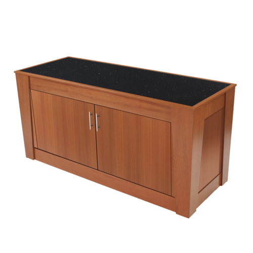 Forbes Industries 96" Mobile Induction Table w/ (1) Center Cooking Unit - Glass Cook Top, 120v (5203-8-C1)-cityfoodequipment.com