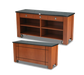 Forbes Industries Waiter's Station w/ (3) Drawers & (2) Shelves - Avonite Top, Wood Cabinet (5986)-cityfoodequipment.com