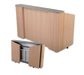 Forbes Industries 72" Portable Bar w/ Wood Veneer Cabinet & Avonite Countertop - 31"D x 46 1/2"H (5806-AVONITE)-cityfoodequipment.com
