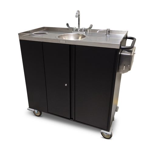 Forbes Industries 40 1/2"H Portable Hand Sink w/ Round Bowl, Cold Water (5742A)-cityfoodequipment.com