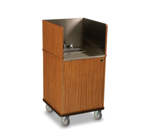 Forbes Industries 50" Portable Hand Sink w/ Three Sided Backsplash, Hot & Cold Water (5747)-cityfoodequipment.com