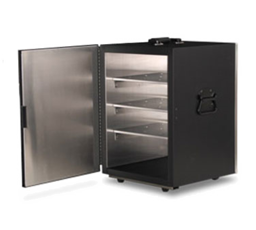 Forbes Industries Room Service Insulated Hot Box - Solid Fuel Style, Black Steel (6261)-cityfoodequipment.com