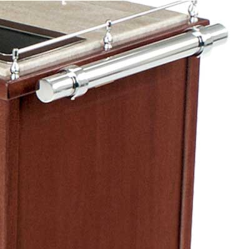 Forbes Industries Cart Handle - Polished Stainless Steel (6005-PS)-cityfoodequipment.com