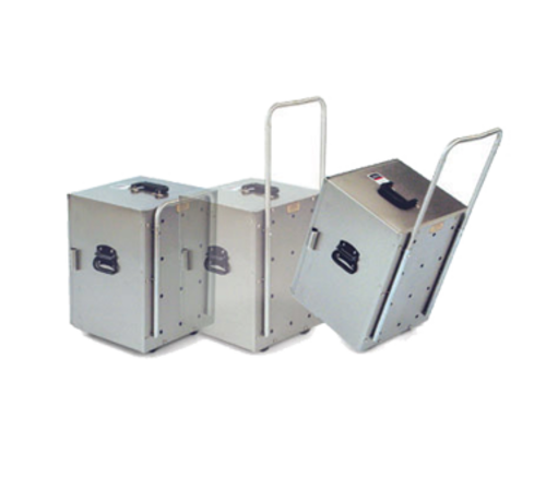 Forbes Industries Mobile Room Service Insulated Hot Box - Solid Fuel Style, Stainless Steel (6269)-cityfoodequipment.com