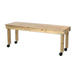 Forbes Industries 7 ft Deluxe Folding Catering Table - Knotty Pine Construction (7010-KP)-cityfoodequipment.com